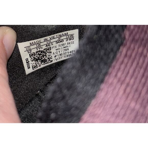 Adidas UltraBoost 22 Shadow Maroon Athletic Running Shoes Sneakers Men’s Size 12 - Picture 9 of 10